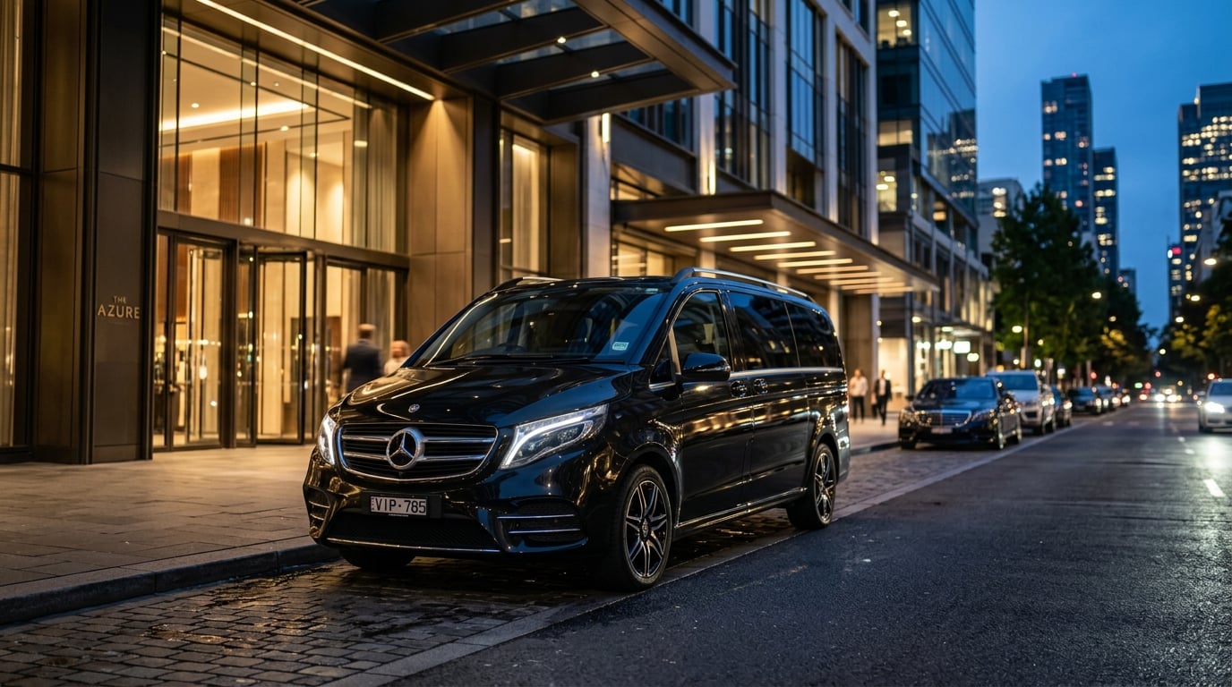 Mercedes Vito de lux pentru transport privat în Brașov